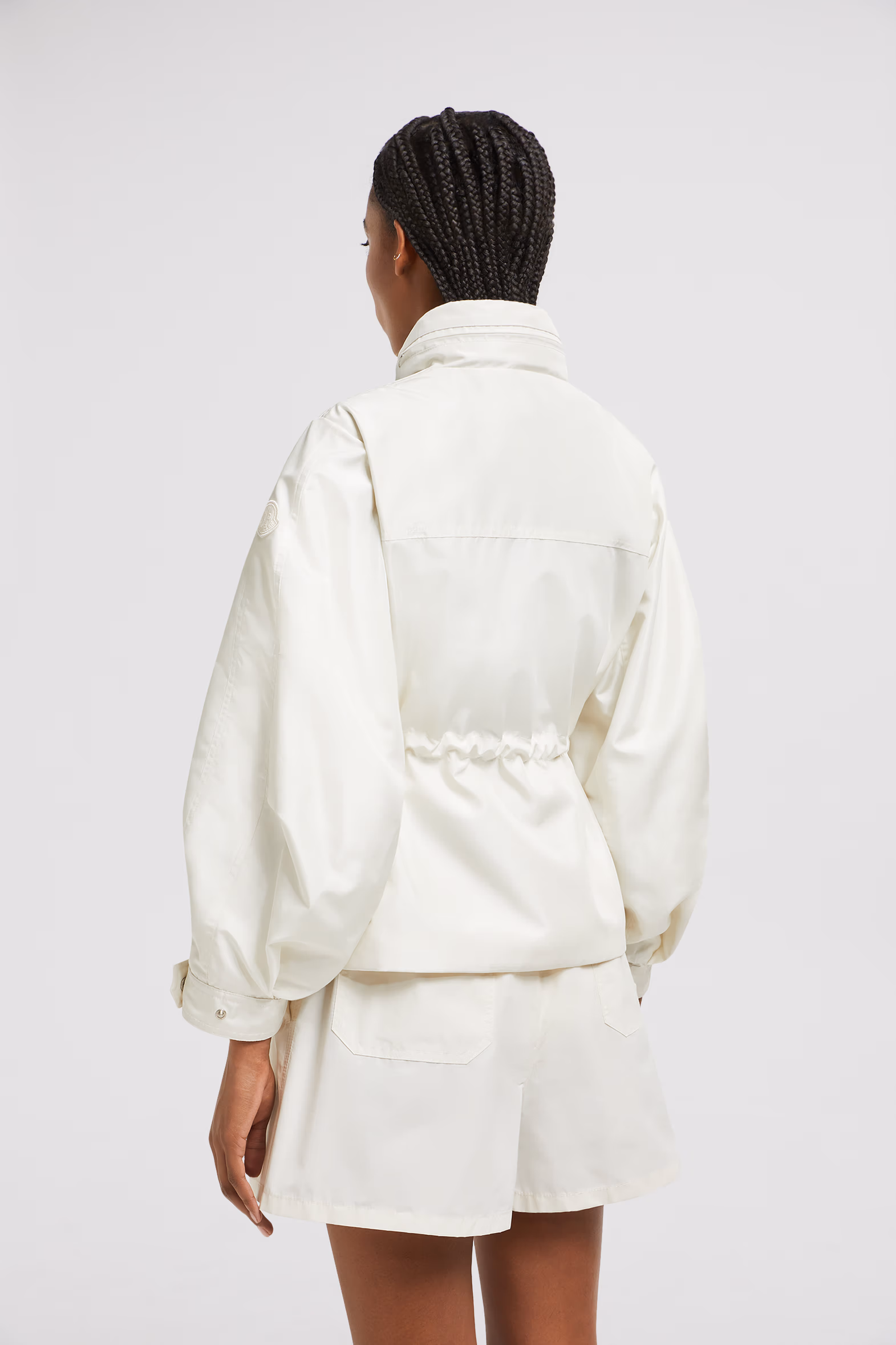 Fermont Hooded Field Jacket Women White Moncler 5